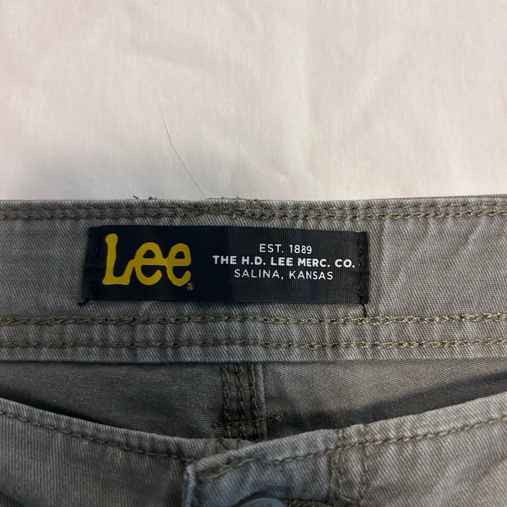 LEE Cargo Workwear Trousers Grey Mens W32 L32 - Picture 5 of 8